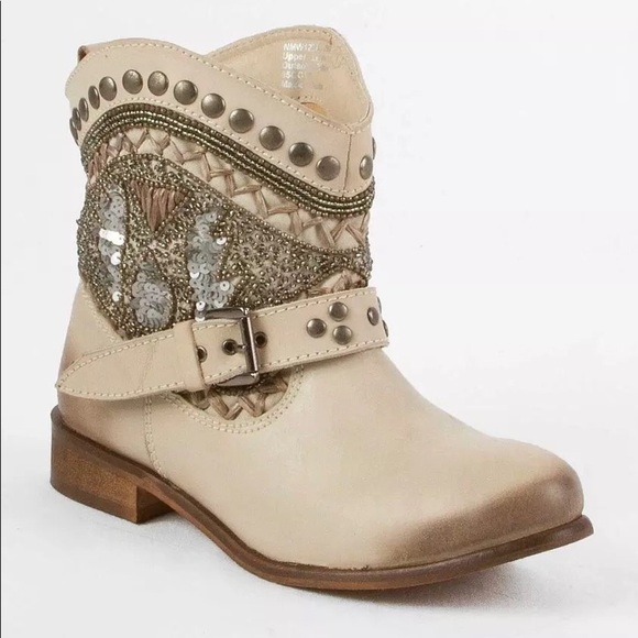 Naughty monkey Lysandra sequin embellished ankle‎ boots - Picture 1 of 10